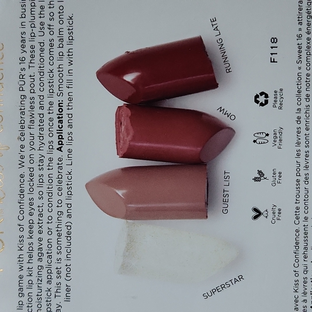 PUR Lipstick Set - Picture 4 of 4